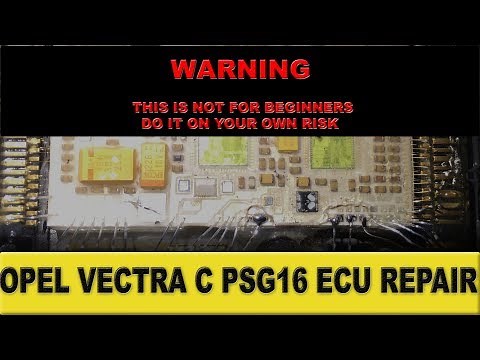Opel Vectra C vauxhall won't start PSG16/vp44