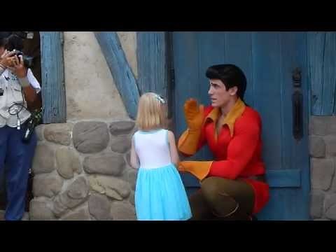 GASTON Never Saw This Coming! 'No one tell Belle'! Disney World