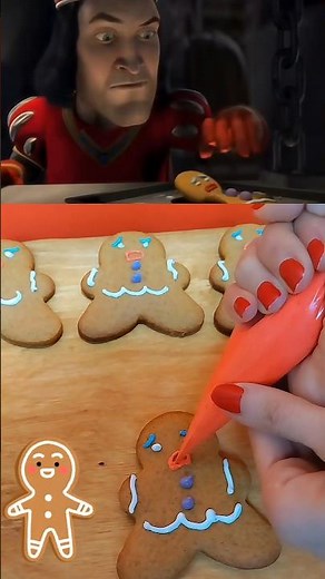 Not My Gumdrop Buttons!" 😭 Shrek's Gingerbread Man Recipe
