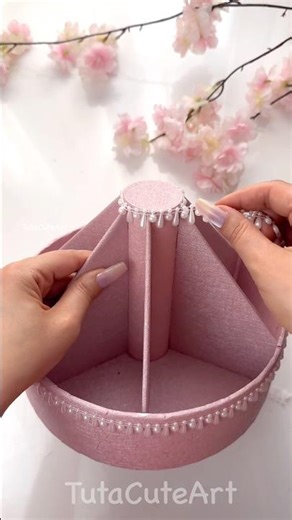 DIY Elegant Rotating Organizer ✨