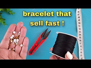 Best-Selling Handmade Bracelet You Can Make at Home‼️bracelet tutorial