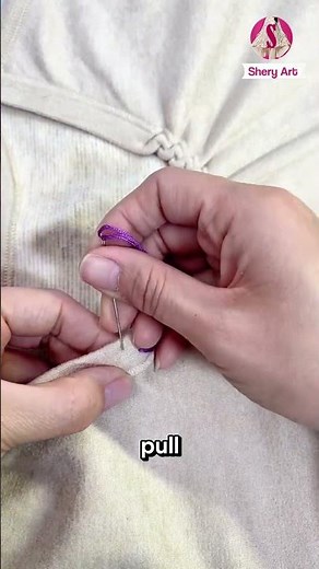 Fix a Loose Neckline in Minutes! (Easy Sewing Hack) #sewing #shorts
