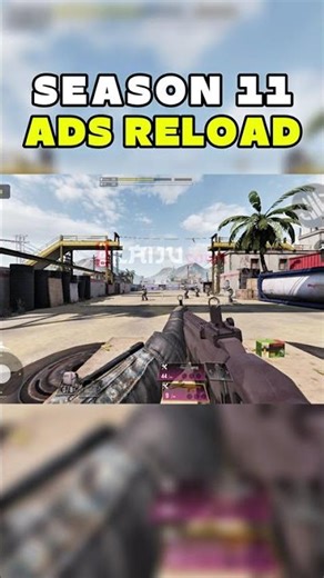 ADS RELOAD in CODM Season 11 update #codm #codmobile #callofduty #callofdutymobile #cod