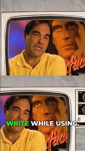 Scarface Came From Oliver Stone's Real Addiction #screenwriting #oliverstone #filmmaking
