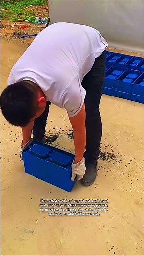 DIY Hollow Block Brick Production