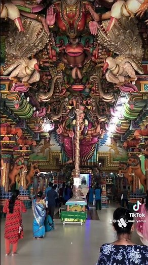 🌈摩訶不思議すぎる！カオスなヒンズー教寺院。。
