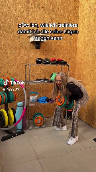 Werde niemals so stark sein: Ein lustiger Blick auf Fitness