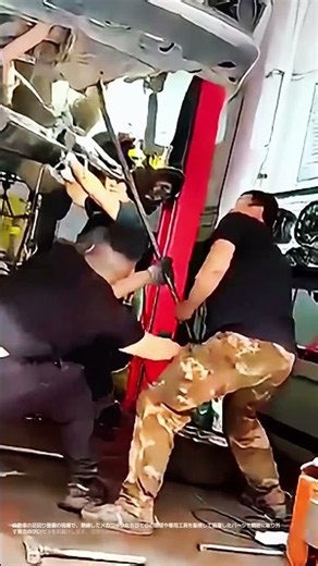 【匠の技】車両下部のサスペンションおよびフレーム整備ガイド #worker #process #garage #suspension