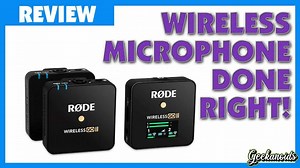 Rode Wireless GO II Dual Channel Wireless Microphone System Review