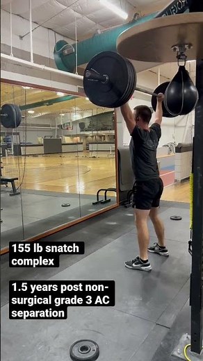 AC JOINT SEPARATION - NONSURGICAL GRADE 3 - SNATCH COMPLEX