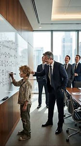 “YO PUEDO RESOLVER ESTO YO SOLO” — DIJO EL NIÑO... EL MILLONARIO SE RÍO, PERO ÉL LO SORPRENDIÓ El aire acondicionado en el piso 38 de la Torre Tech Vanguard zumbaba con un siseo casi imperceptible, manteniendo la temperatura en unos constantes y estériles dieciocho grados, un contraste brutal con el calor húmedo y sofocante que asfixiaba la ciudad allá abajo, a ras de suelo. Pero el verdadero frío en esa sala de juntas no provenía de los conductos de ventilación. Provenía del silencio. Un silenc