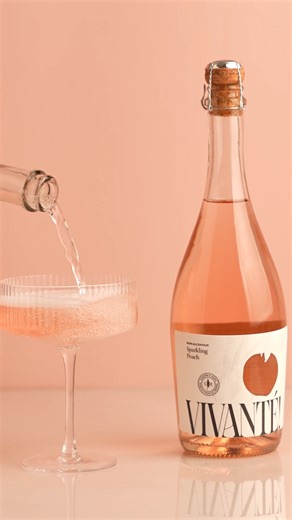 Big news, no booze ✨ Meet Cooper's Hawk Vivanté! Our beloved non-alcoholic sparkling wine that just got a refresh! New flavors, a fresh look, and the same sophisticated sparkle you love. 🍑 Sparkling Peach 🍓 Sparkling Strawberry Elderflower Try them in the Dining Room & bring the bubbles home 🥂 | Cooper's Hawk Winery & Restaurant