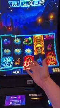 $100 into a SCARY slot machine!