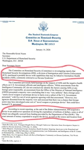 Congress Put DHS on the Clock Over Havana Syndrome Silence