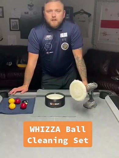 WHIZZA Ball Cleaning Set. Perfect for all home set ups 🎱 #whizza #ballcleaning #8balldirect #8ballpool #8ball #8ballpoolfans