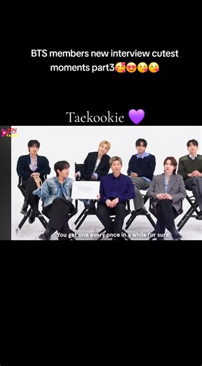 BTS new interview part3💜💜#RM #foryou #BTS #TiKTok #yontan🐶