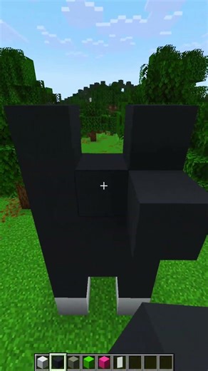 Minecraft Cat Statue ⁉️ #shorts