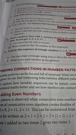 Here's a pattern: Start with 2, and keep doubling the number ea... | Filo