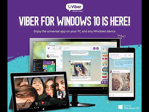 Viber Universal App for Windows 10