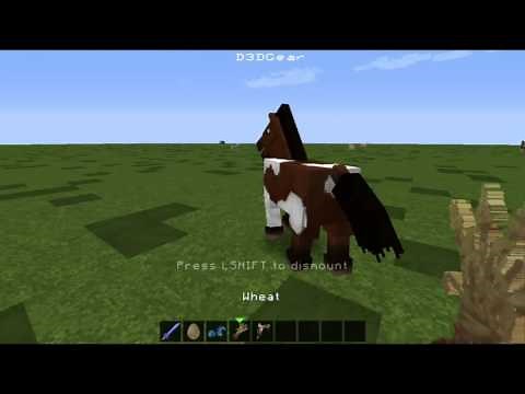 minecraft how to mount a horse