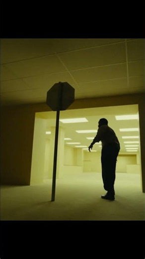 The moment the realized he wasn't alone in the Backrooms 😳 #shorts #backrooms #a24