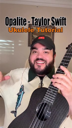 Ricky Somborn on Instagram: "How to play OPALITE by @taylorswift with this easy #ukuleletutorial  Chords Needed: Cmaj7, D, G, Em, Am Strumming Pattern: D DU UDU UDU DD D DU UDU UDU UDU Follow @rickysomborn for more #ukulele videos What song do you want to learn next? #youcanukewithus #ukulelelessons #thelifeofashowgirl"