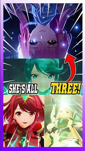 Aemeath is a whole Pyra & Mythra Reference #shorts