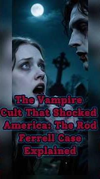 The Vampire Cult That Shocked America: The Rod Ferrell Case Explained | True Crime Documentary
