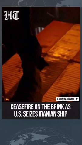 On cam Hormuz flashpoint deepens as US forces seize Iranian-flagged cargo vessel