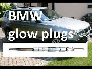 How to replace the glow plugs on our BMW X3 Series