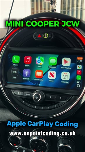 MINI COOPER JCW: Apple CarPlay & ID6 Update Explained