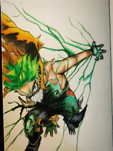 Drawing Carnage Deku from My Hero Academia