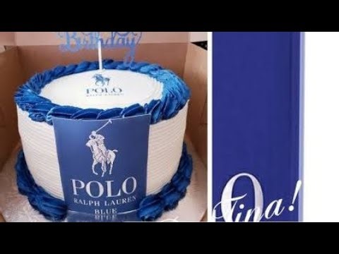 polo ralph Lauren cake 🎂 new designing decoration#cake #video virel # trending#shorts