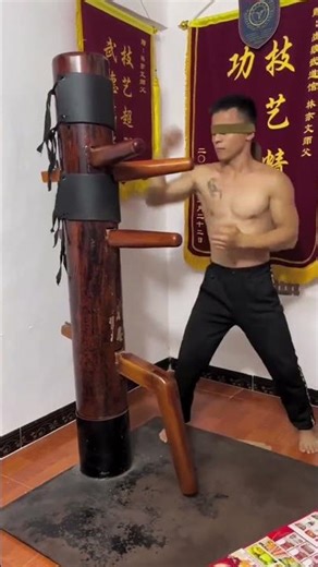 You've already tried so hard, why do you always have to gesticulate? #InchPunch #kungfu