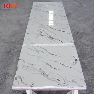 [Hot Item] 12mm Korea Marble Stone Resin Solid Surface Slab