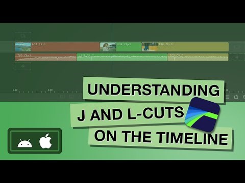 Understanding J and L-Cuts on the Timeline