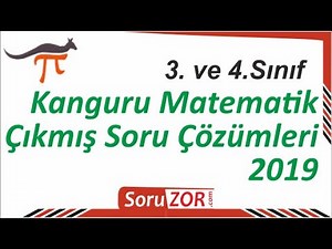 Kanguru Matematik Soru Çözümleri 2019 | 3-4. Sınıflar (Ecolier) | Soru 14-24
