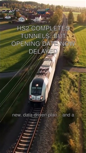 HS2 Completes Tunnels, But Opening Date Now Delayed