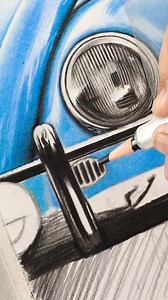 Micro detailing in process ✏️✏️. Tags:#artbyalihaider #alihaiderrehman #hyperrealistic #hyperrealism #hyperrealisticart #hyperrealismmasters #hyperrealisticdrawing #artist #artistic #artsy #artgallery #sketch #sketchbook #sketching #sketchup #drawing #outline #asmrart #asmrdrawing #trick #technique #car #vintage #vintagecar #cardrawing #cardrawings #cardraw #realisticcardrawing | Art by Ali Haider