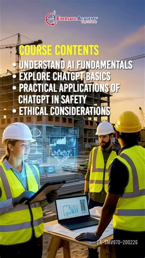 ChatGPT for Safety Professionals: AI Skills Course | Eversafe Academy #eversafeacademy