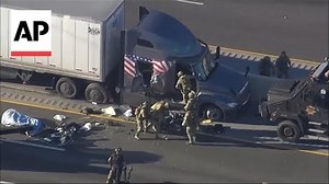 Watch: SWAT armored vehicle rips apart truck cab to arrest driver after Texas police pursuit