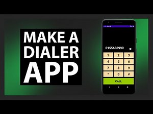 Make a Dialer App in Android | Android Studio | Java
