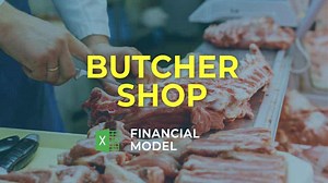 Butcher Shop Financial Model Excel Template | eFinancialModels