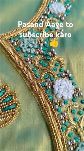 #🥱 jardoji and gati work aari work embroidery work 👍👍