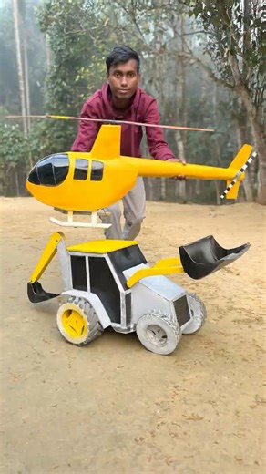 Big JCB Vs Biggest Oil tanker Rc Helicopter | Remote Control Helicopter | Rc JCB #helicopter