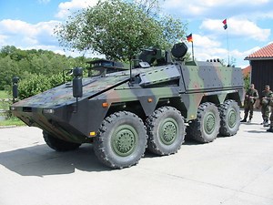 The Bundeswehr received the first Boxer BTRs