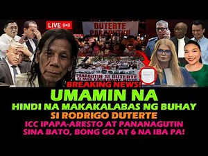 BATO DELA ROSA AT BONG GO BIGLAANG PAGLABAS NG ICC WARRANT OF ARREST‼️ RODRIGO DUTERTE ATTY CONTI