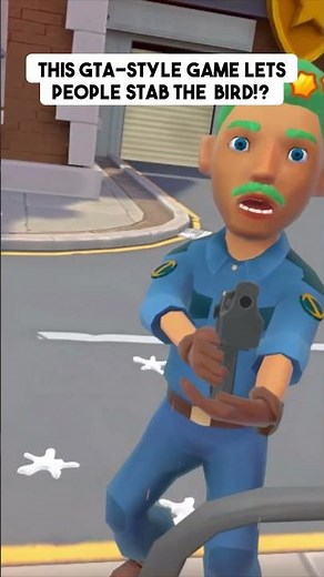This GTA style game lets people STAB THE BIRD!