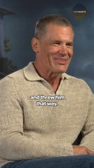 Josh Brolin credits Austin Abrams for wanting to do everything himself in their crazy weapons