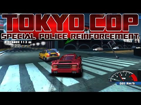 TOKYO COP ARCADE (GAELCO 3D) - GAMEPLAY EXPERT MODE ALL CARS UNLOCKED